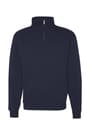 front view of  Jerzees - Nublend® Quarter-Zip Cadet Collar Sweatshirt opens large image - 1 of 3