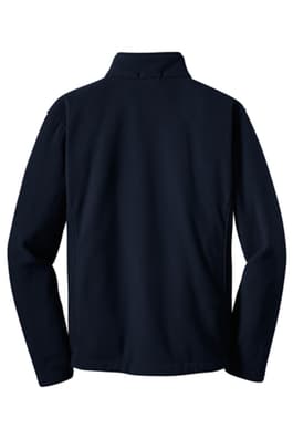 back view of  Full Zip Fleece Jacket- FINAL SALE