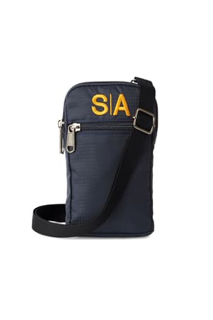 Product Image with Product code 4996V,name  Cross-Body Bag with Success Academy Logo   color NAVY  product Variation 4996V_NAVY_OS  