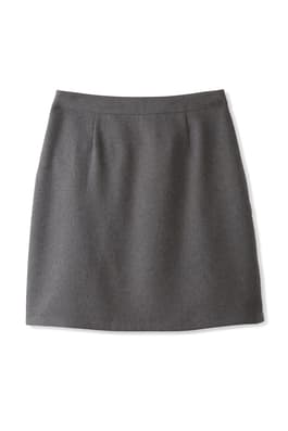 back view of skirt of  Pleated Two-Tab Skirt