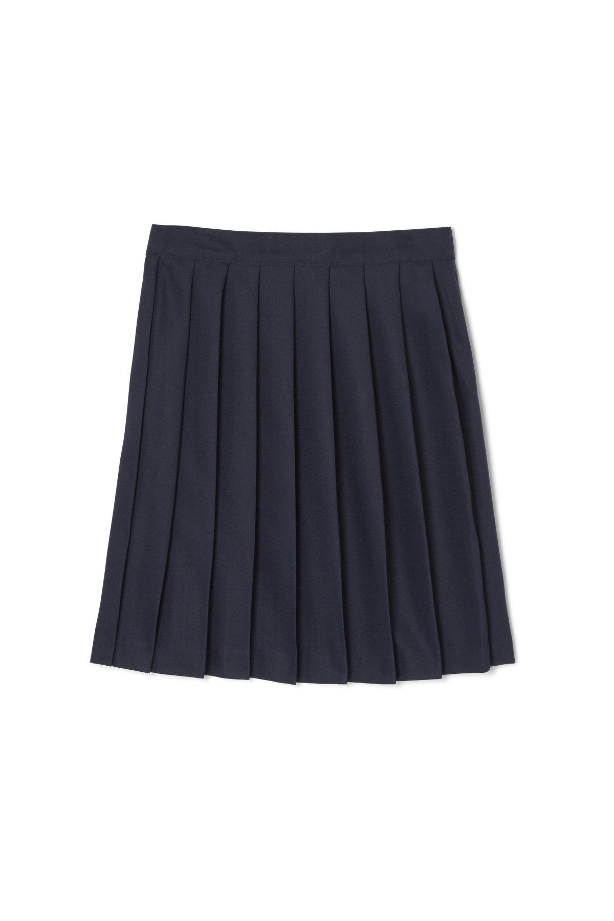 At The Knee Pleated Skirt - French Toast