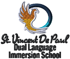 St. Vincent De Paul Dual Language Immersion Catholic School logo