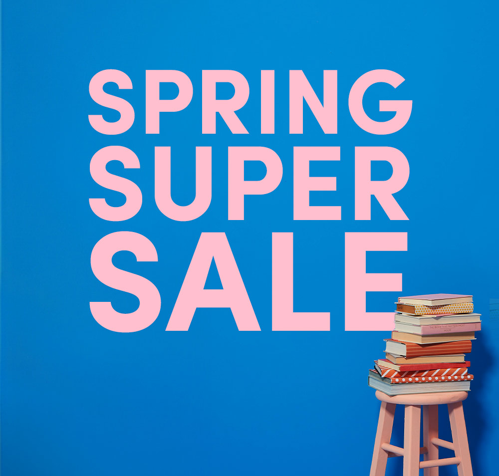 spring super sale announcement