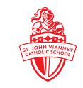 St. John Vianney and Saint  Mary School logo