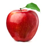 Fresh red apple