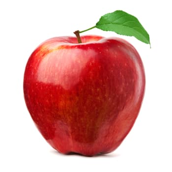 Fresh red apple