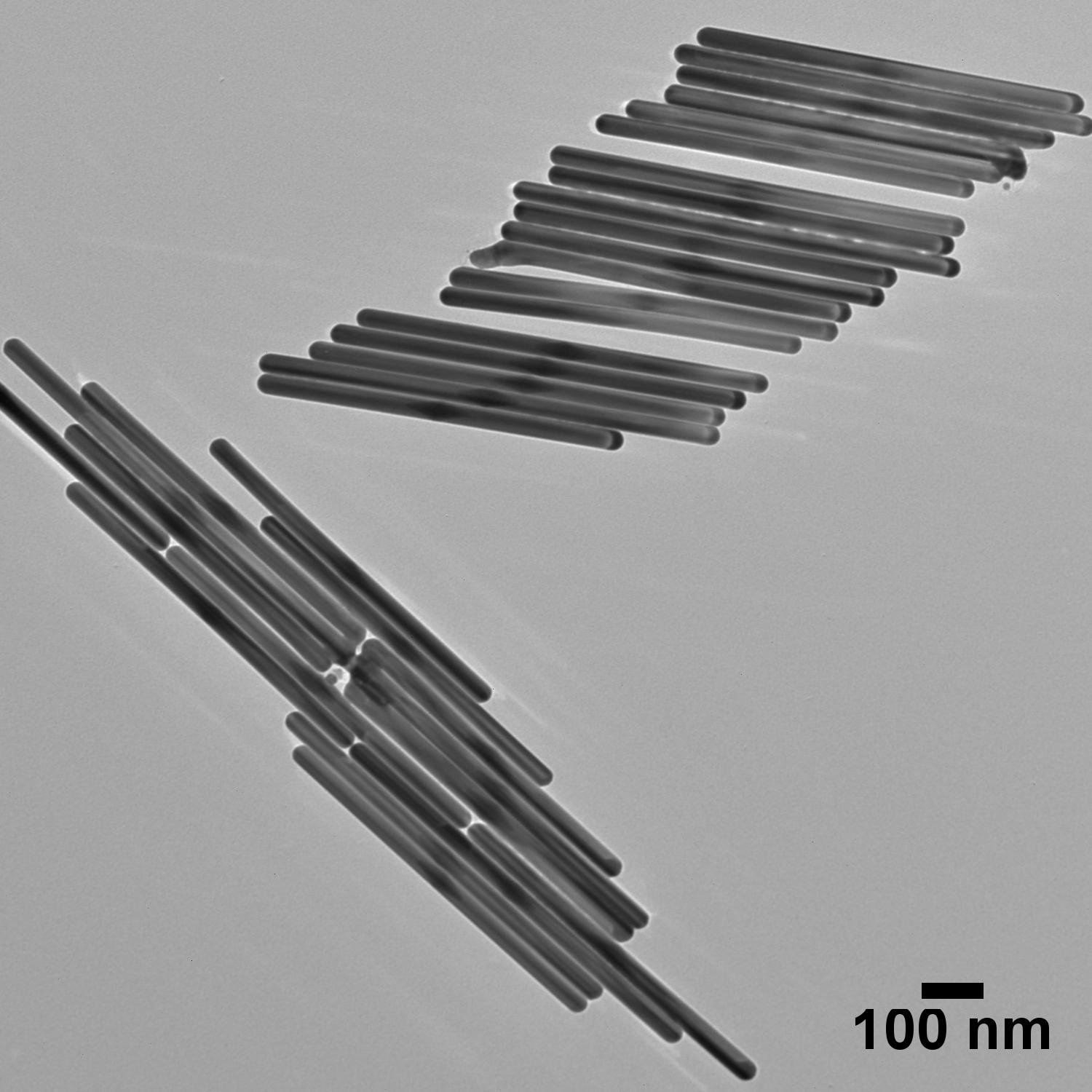 600 nm silver nanorods