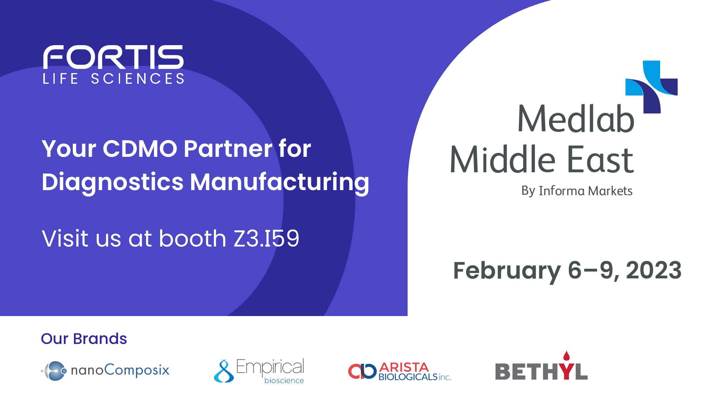 Fortis Life Sciences at AACR 2023