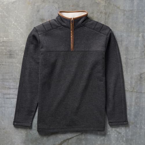 Laird 1/4 Zip Pullover View 15CHARCOAL