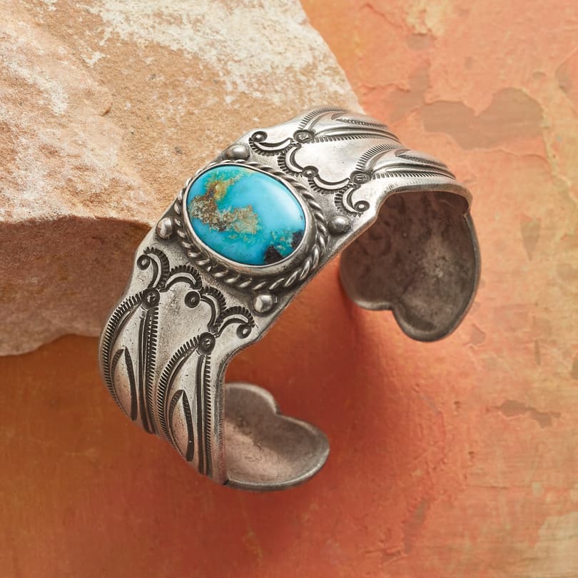 RANCHO TURQUOISE CUFF view 1