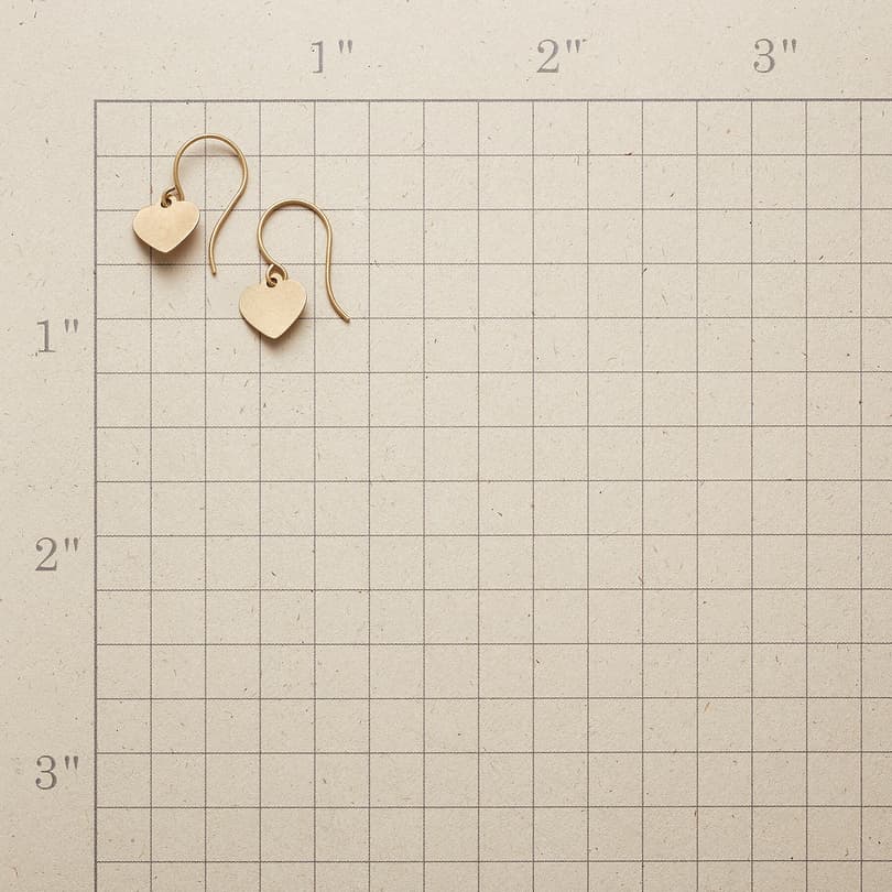 FLUTTER HEART EARRINGS view 1