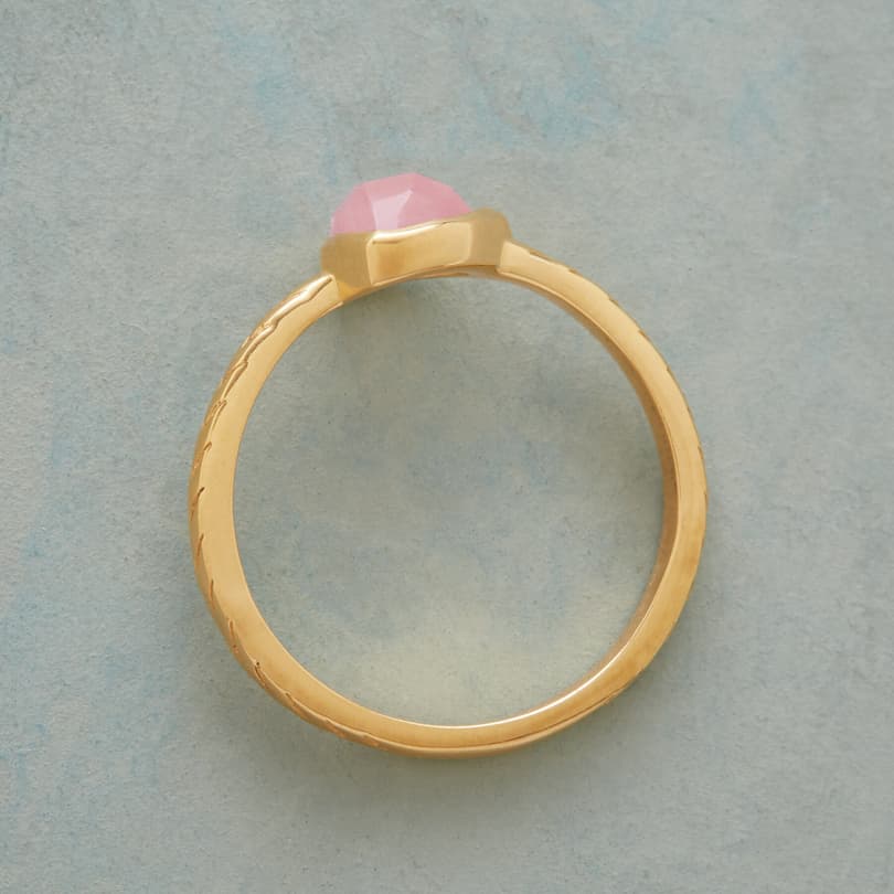 POINTEDLY PINK RING view 1