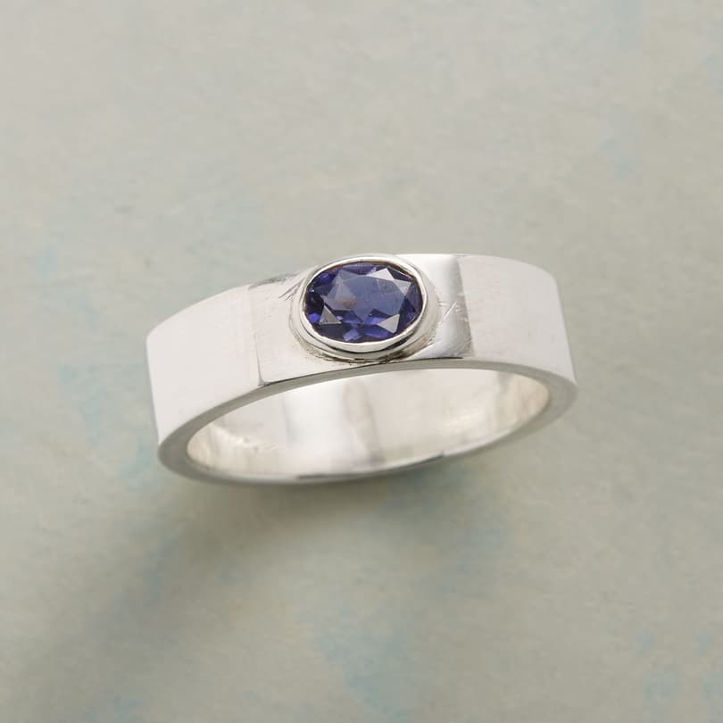 IOLITE AT MIDNIGHT RING view 1