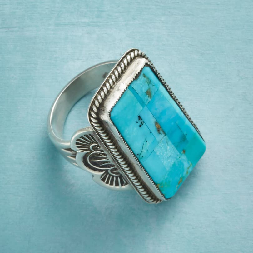 AT ALTITUDE TURQUOISE RING view 2