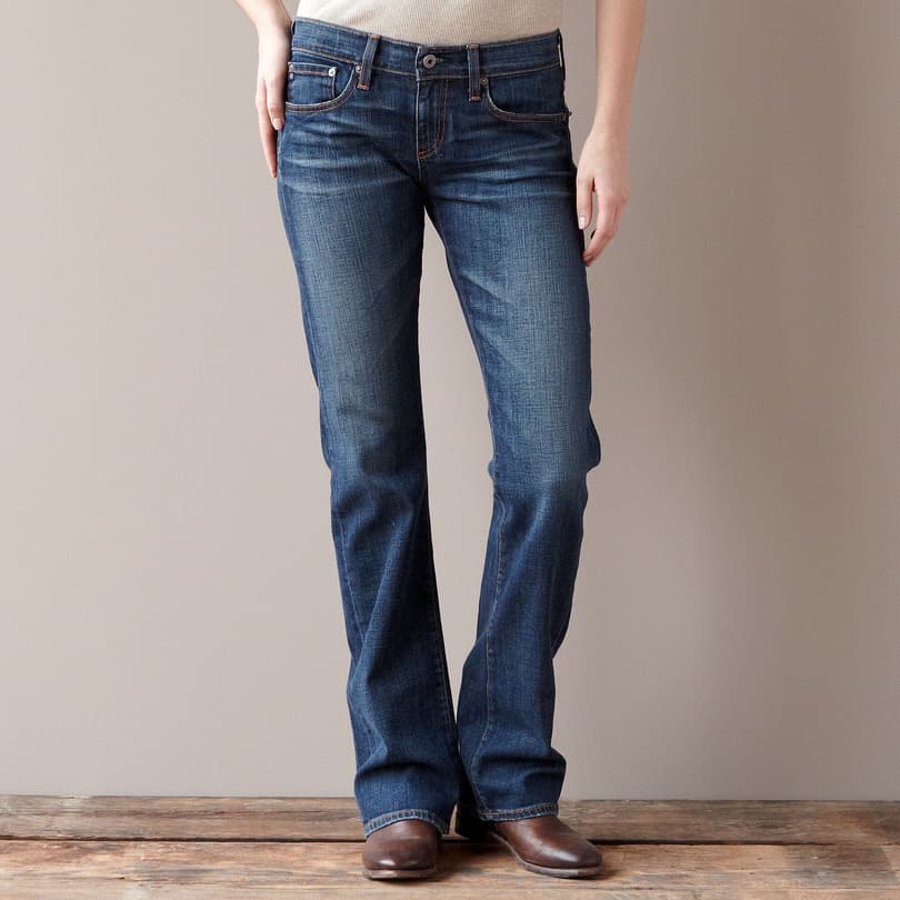 A G DECADE FLAP BOOTCUT JEANS view 1
