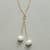 GEMINI PEARL NECKLACE view 1