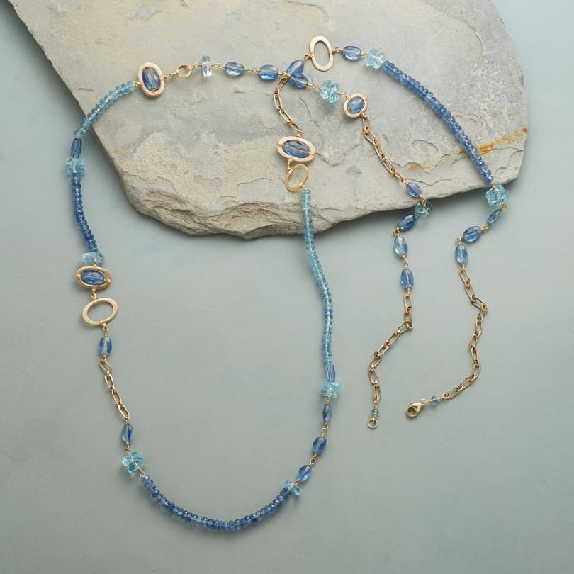 BLUE MEDLEY NECKLACE view 1