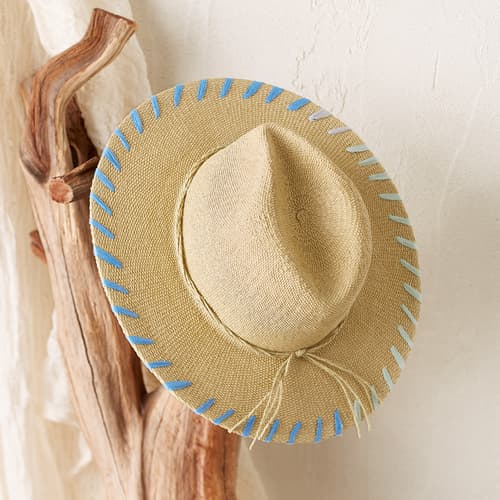 Event Blossom Personalized Straw Sun Hat (3 Colors)