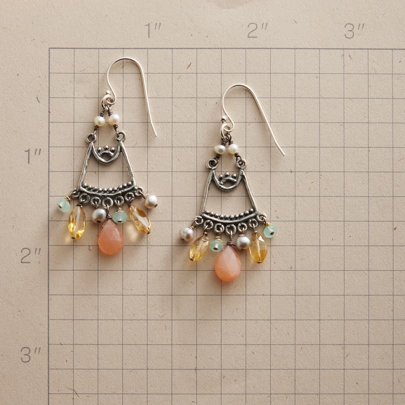 Peachy Chandra Earrings View 2