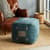 SUNSET RIDGE BLUE POUF view 1