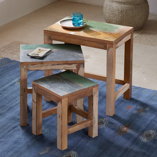 BRODY NESTING TABLES, SET OF 3 view 1