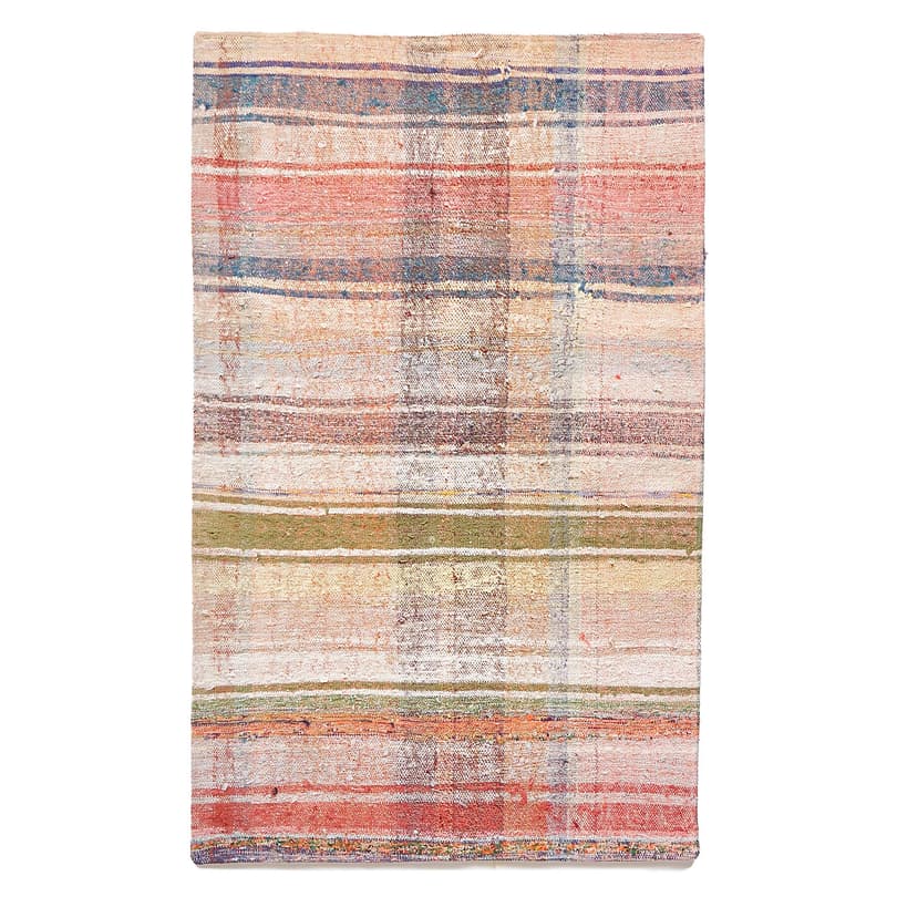 KORAY ONE-OF-A-KIND MIXED MATERIAL RUG view 1