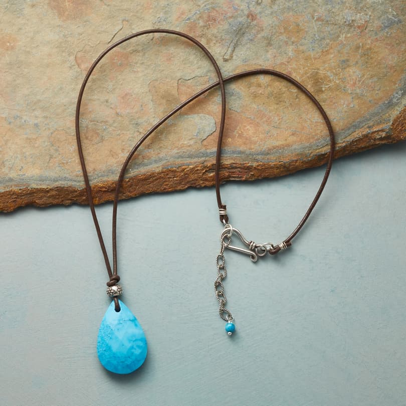 ESSENCE OF STYLE TURQUOISE NECKLACE view 1
