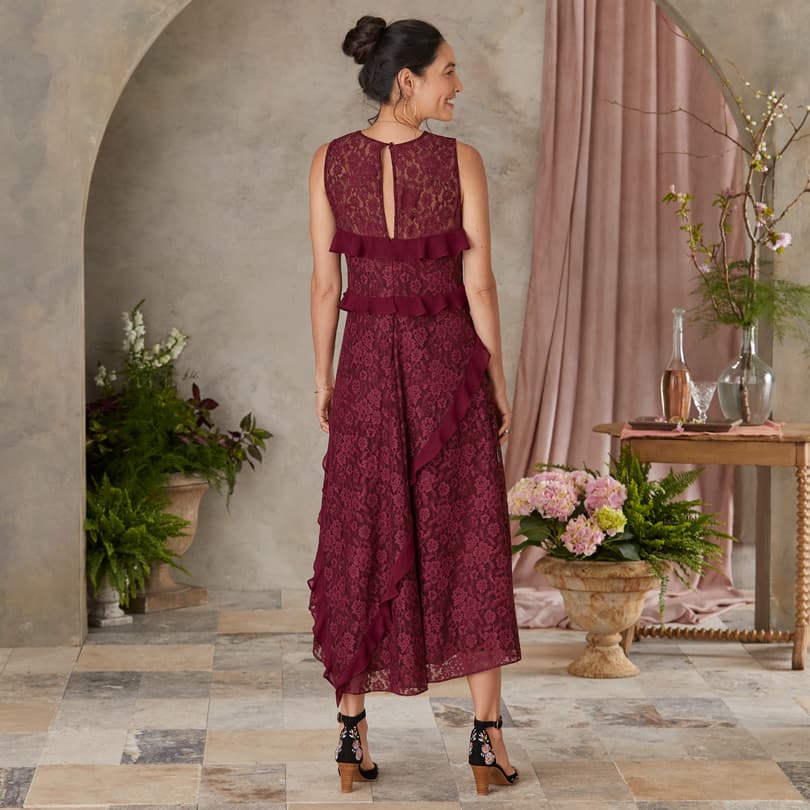 D&#39;orsay Lace Dress, Petite View 3