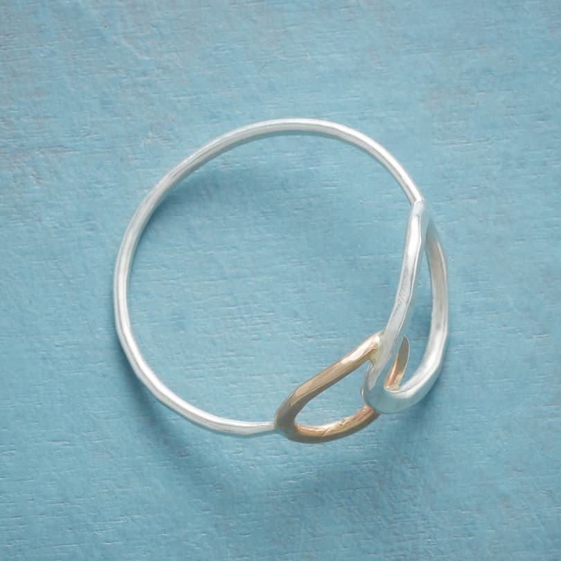 SCULPTURAL ECHO RING view 1