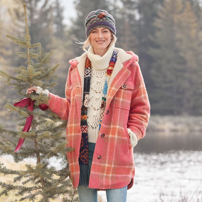 Shop Women's Lumber Jane Hooded Flannel