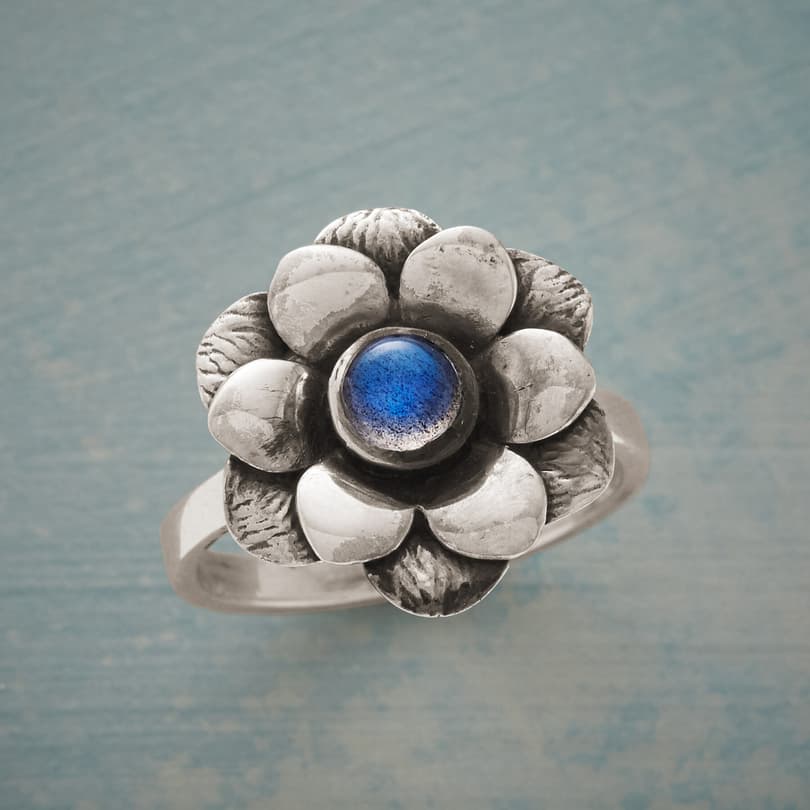 STERLING BLOOM RING view 1