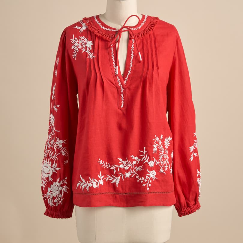 Fayette Floral Henley