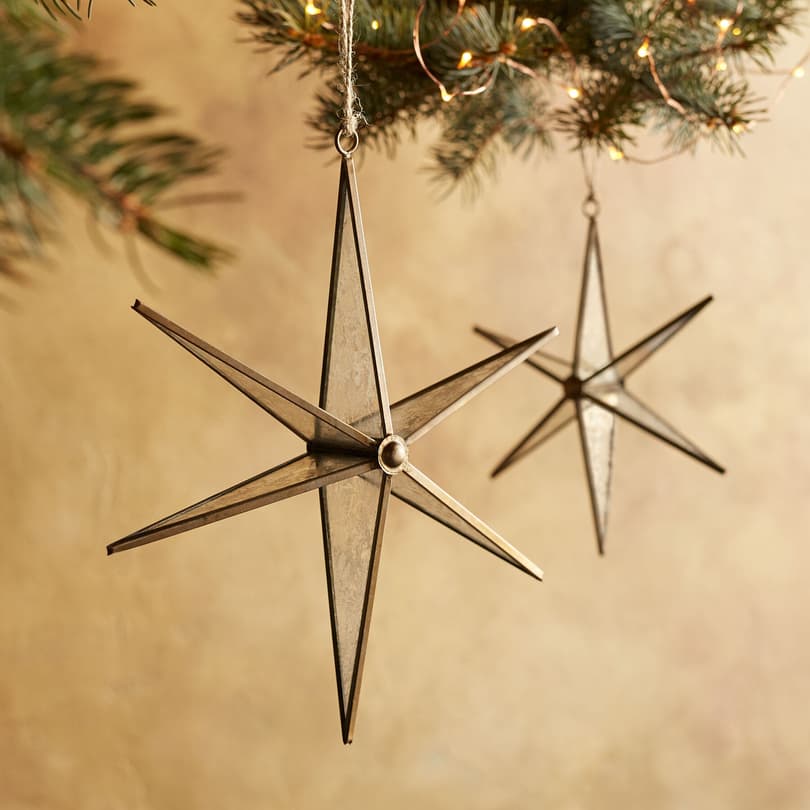 VENICE STAR ORNAMENTS, SET OF 2 view 1