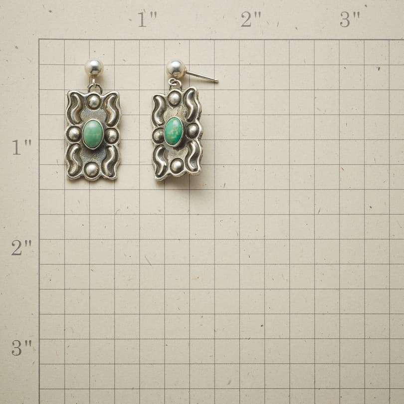 TURQUOISE GALLERY EARRINGS view 1