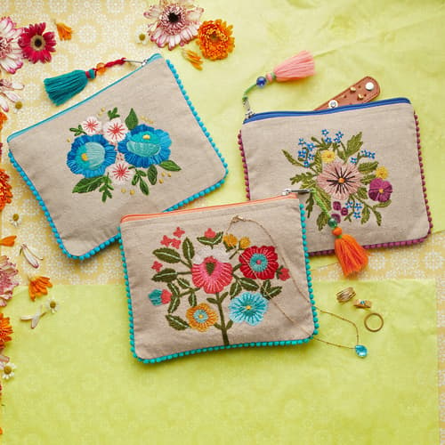 COTTAGE GARDEN JEWELRY POUCH view 1