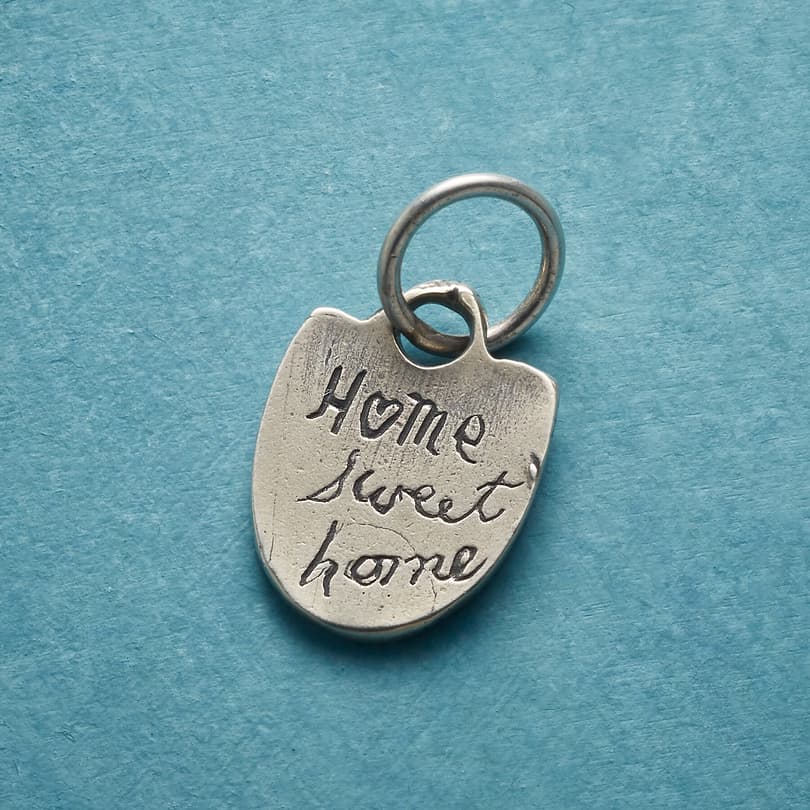 STERLING SILVER HOME SWEET HOME CHARM view 1