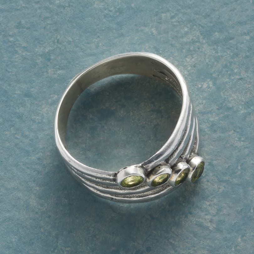 Divisions Peridot Ring View 2