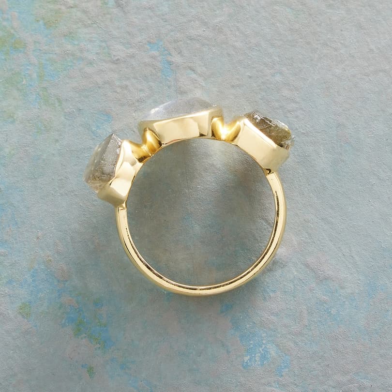 FINAL CUT LABRADORITE RING view 1