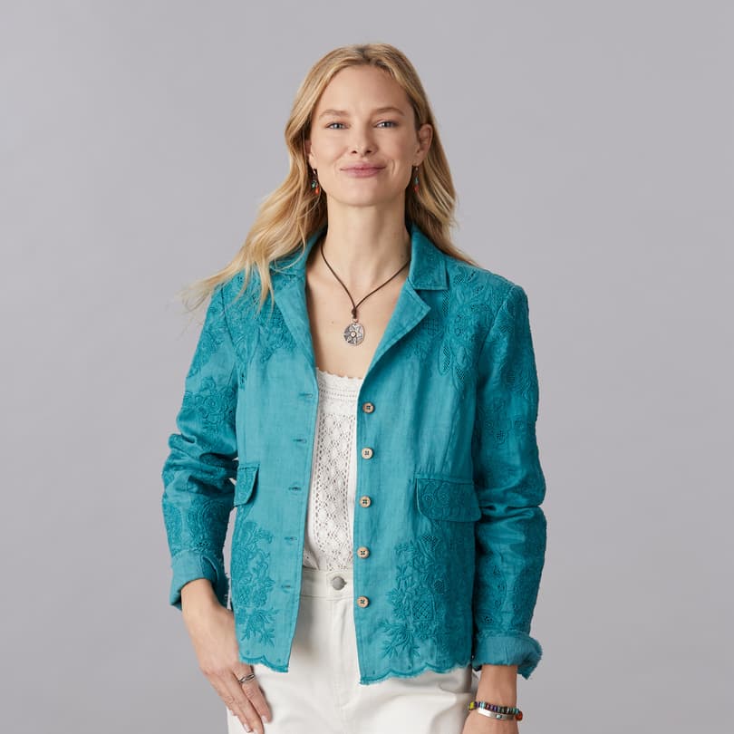 Rosette Lace Jacket | Sundance Catalog