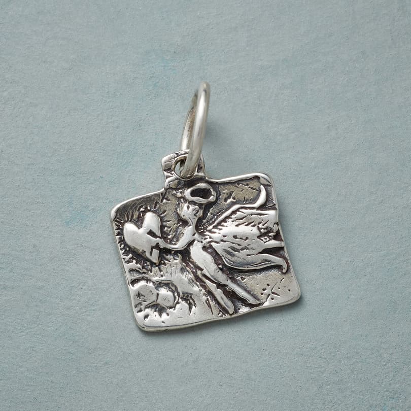 ANGEL OF MERCY SILVER CHARM view 1