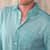 ALL BUTTONED UP SHIRT -TEAL BLUE view 2