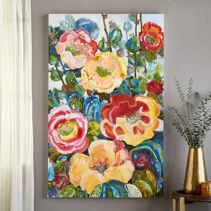 FLORAL COLORS PAINTING view 1