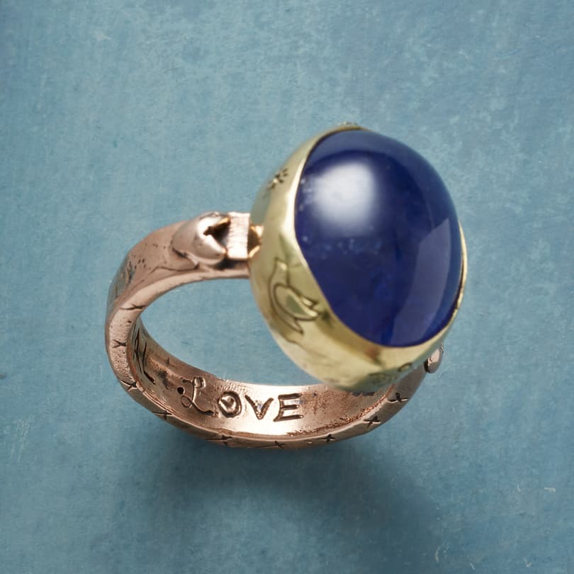 ETERNAL LOVE TANZANITE RING view 2