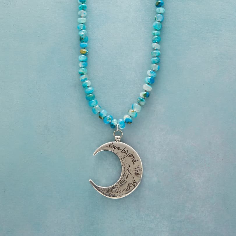 TO THE MOON & BACK NECKLACE view 2