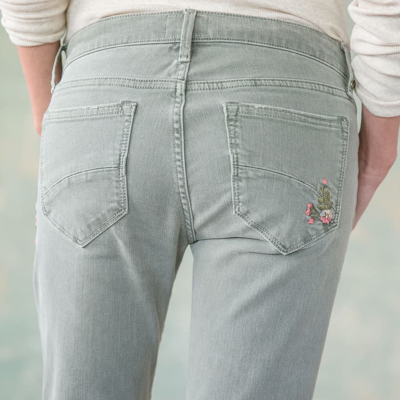 AUDREY APPLE BLOSSOM JEANS view 2