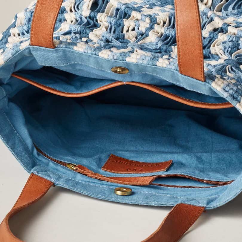 Ocean meets Sky Canvas Bag