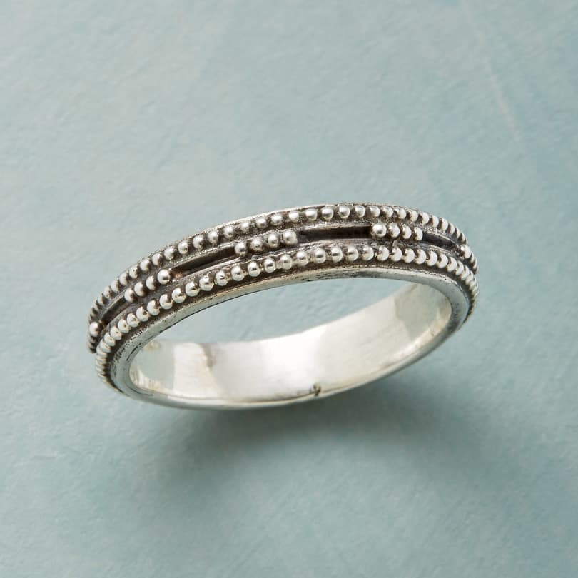 SIMPATICO STERLING RING view 1