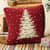 HOLIDAY SNOWY TREE PILLOW view 1