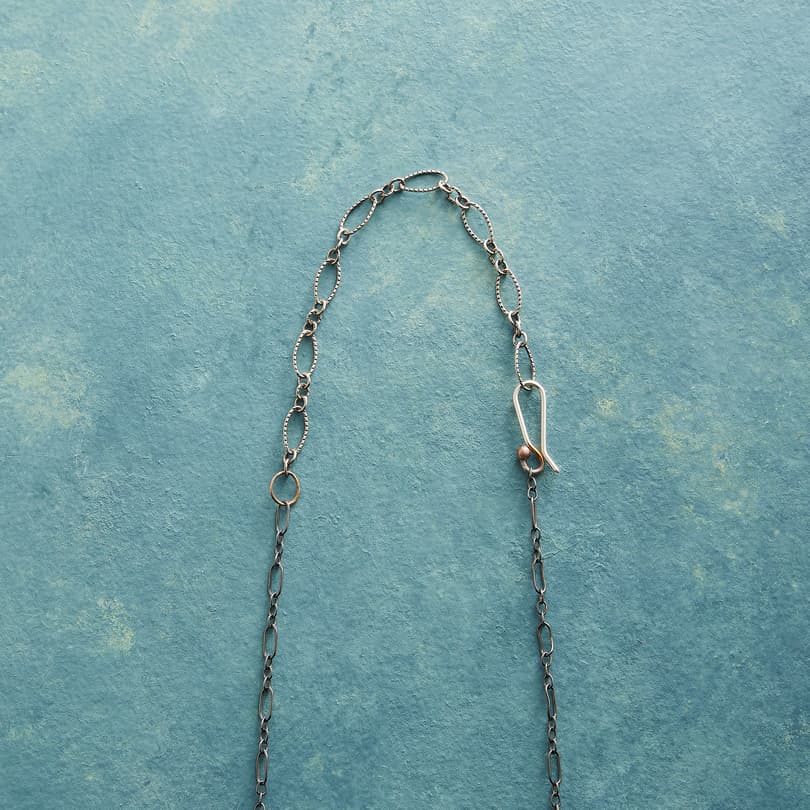 Lapis Tassel Necklace View 3