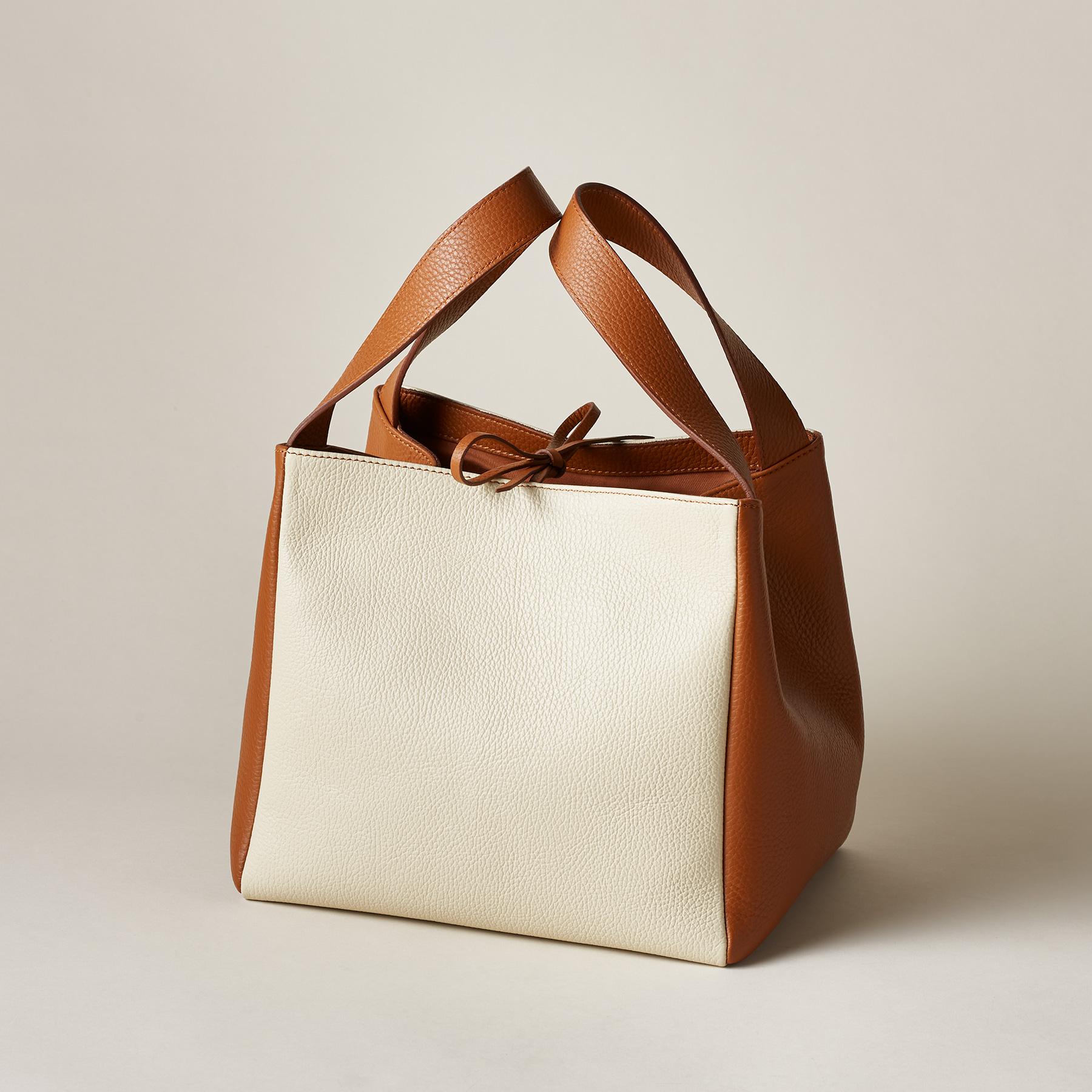 The Ethereal, Color Block Leather Handbag for Women